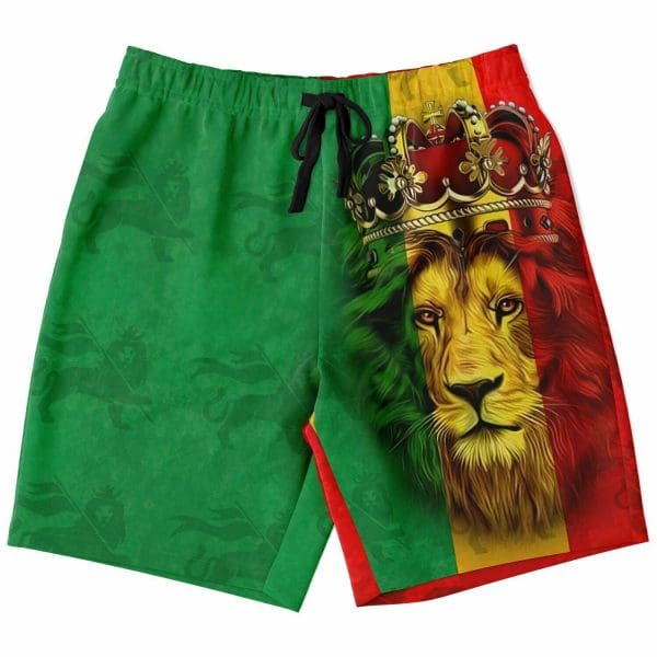 Rasta Lion of Judah Long Shorts